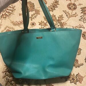 Kate Spade Turquoise Tote Bag